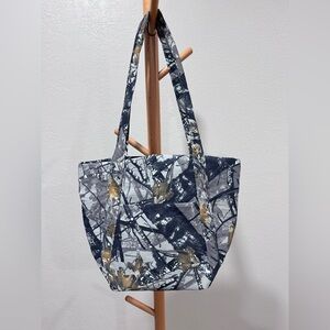 Handmade Camo Nylon Mini Cloud Tote Bag
